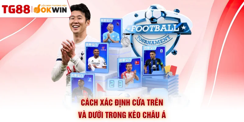 Cách xác định cửa trên và dưới trong kèo châu Á
