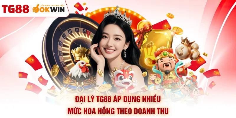 Đại lý TG88 áp dụng nhiều mức hoa hồng theo doanh thu