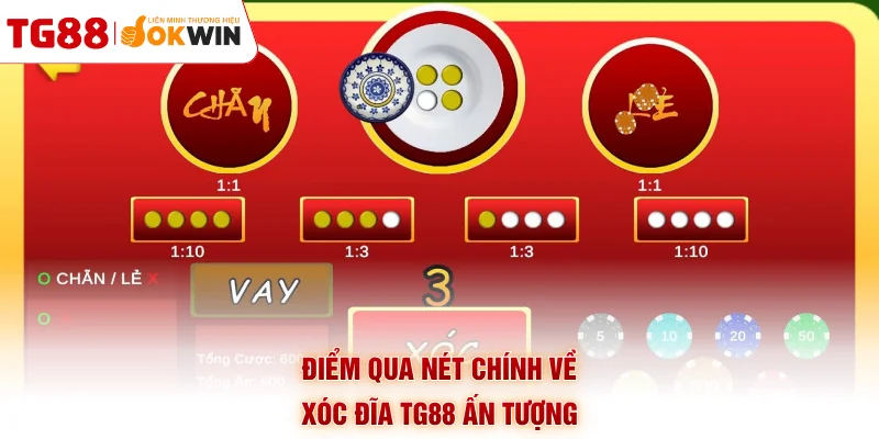 Điểm qua nét chính về Xóc Đĩa TG88 ấn tượng