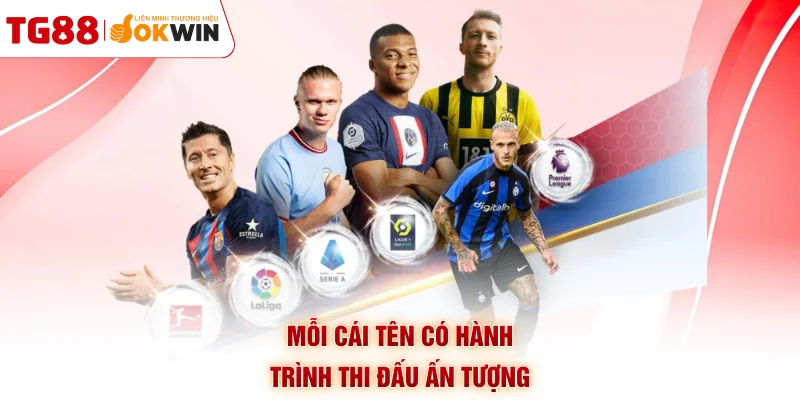 Mỗi cái tên có hành trình thi đấu ấn tượng